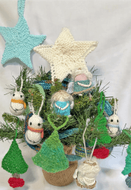 Knitted Christmas Decorations Workshop in Sydney