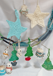 Knitted Christmas Decorations Workshop in Sydney
