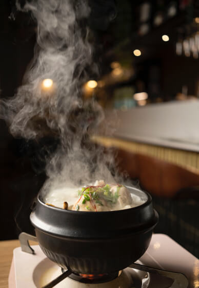 Korean Chicken Soup Sam Gye Tang Class
