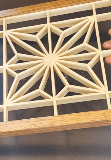 Kumiko Japanese Woodworking at Home | Online class & kit | Gifts 