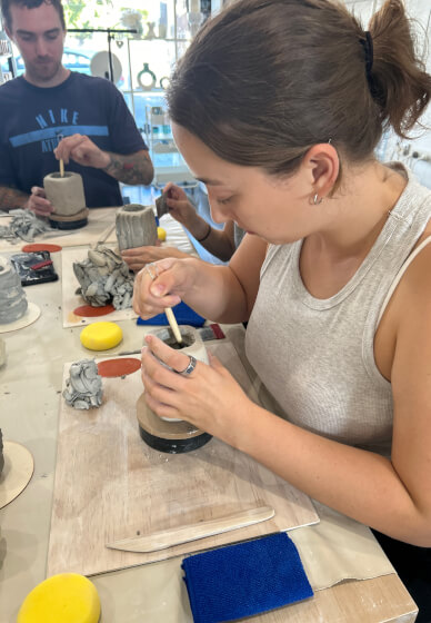 Kurinuki Pottery Class