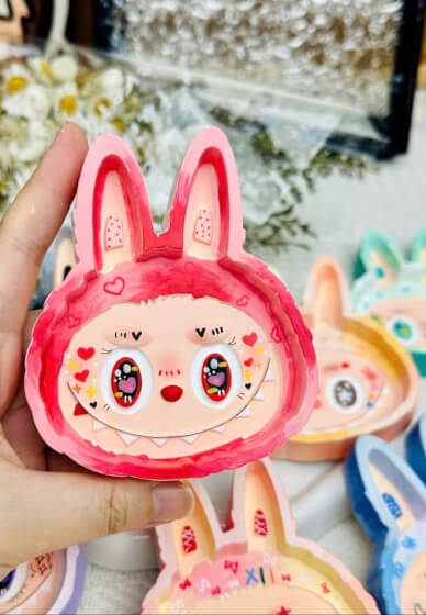 Labubu Jewellery Plate and Plaster Figurine Painting Class