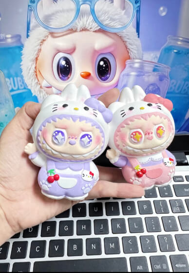 Labubu Jewellery Plate and Plaster Figurine Painting Class