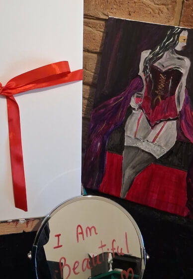 Lace and Velvet Women's Only Empowering Boudoir Paint and Sip