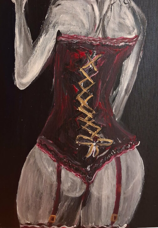 Lace and Velvet Women's Only Empowering Boudoir Paint and Sip