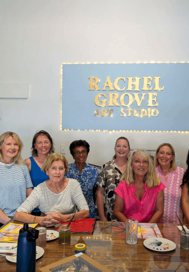 Monthly Ladies Art Group: Palette Knife Acrylic Landscapes Class