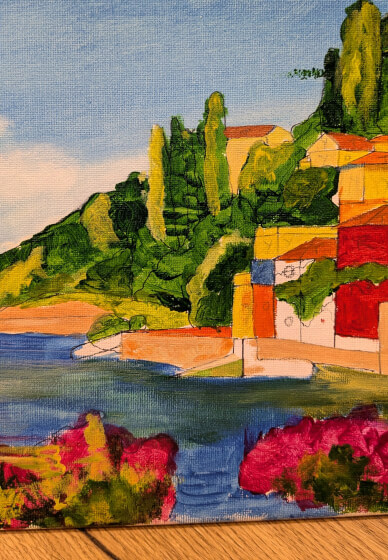 Lakeside Escape Paint and Sip Class