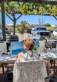 Lakeside Escape Paint and Sip Class