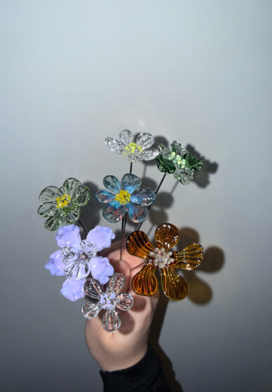 Lampworking Class: Glass Flowers
