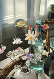 Lampworking Class: Glass Flowers
