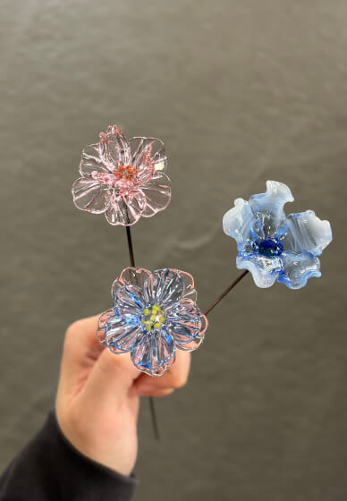 Lampworking Class: Glass Flowers