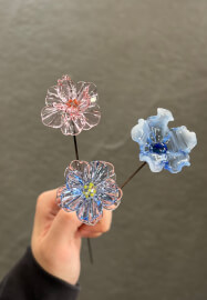 Lampworking Class: Glass Flowers