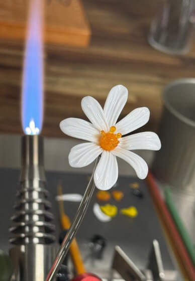Lampworking Class: Glass Flowers