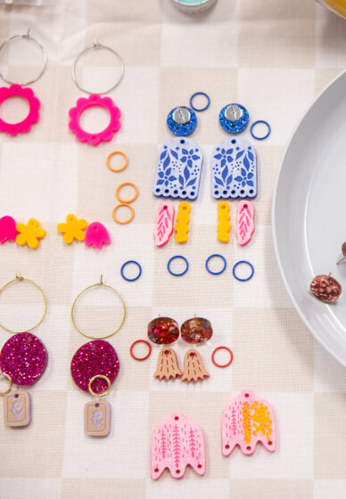Laser Cut Earring Making Workshop