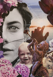 Layers and Whispers Intuitive Collage