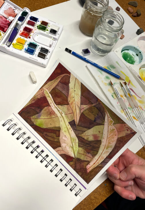 Layers of Leaves: Botanical Illustration Workshop