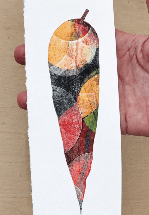 Leaf Printing Class