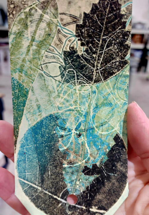 Leaf Printing Class