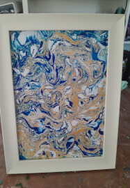 Learn How to Water Marble Paper Class
