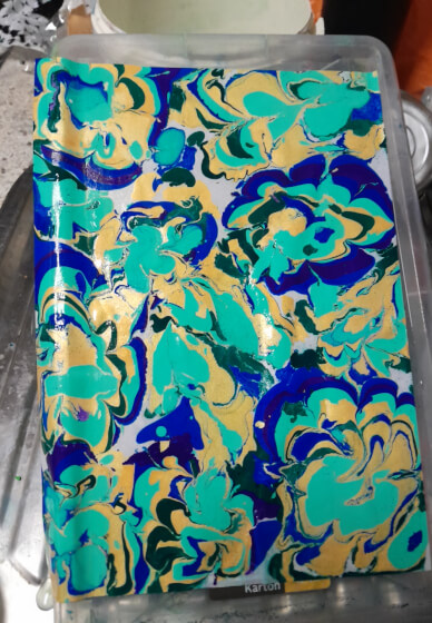 Learn How to Water Marble Paper Class