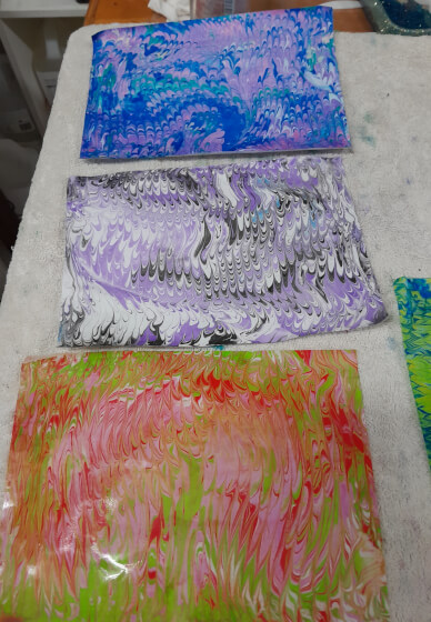 Learn How to Water Marble Paper Class