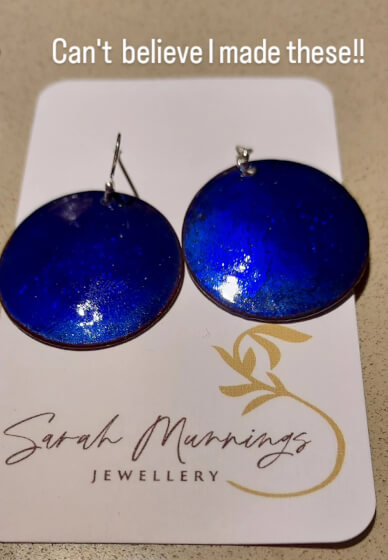 Learn to Create Enamelled Copper Jewellery Class