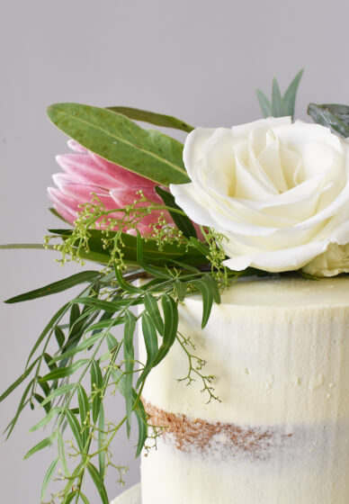 Learn to Decorate Semi-naked Flower Cakes at Home | Online class ...