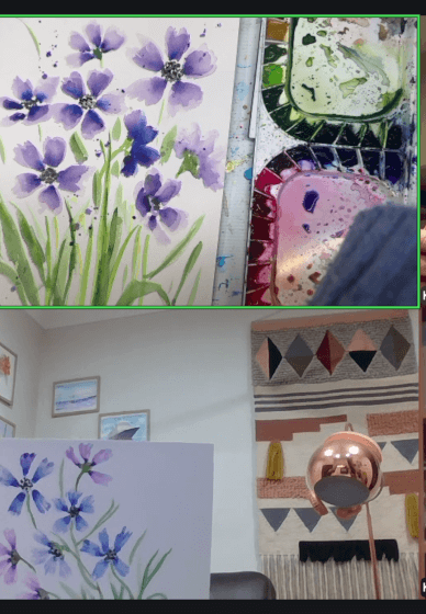 Learn to Paint Watercolour Florals for Beginners