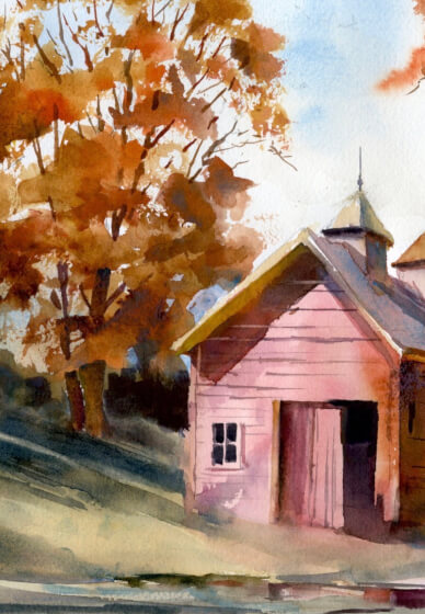 Learn Watercolour Painting for Beginners – 10-Sessions