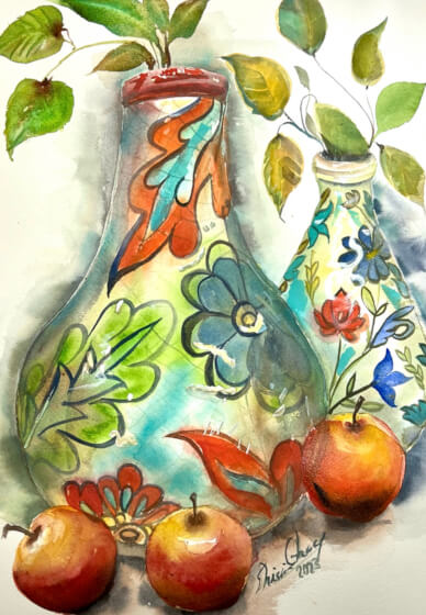 Learn Watercolour Painting for Beginners – 10-Sessions
