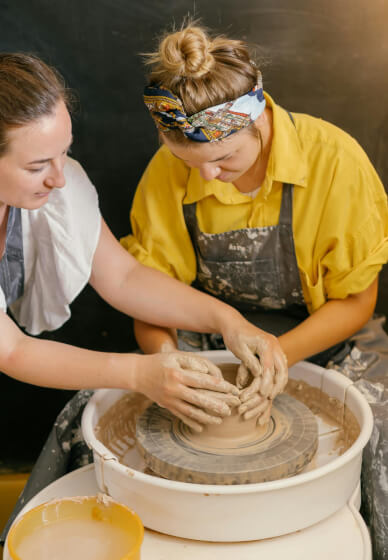 Learn Wheel Throwing