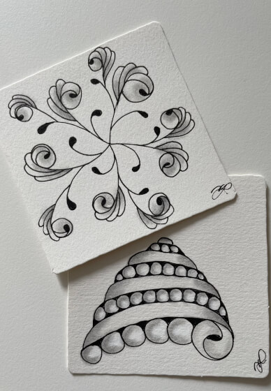 Learn Zentangle® Art - Lunchtime Tanglers