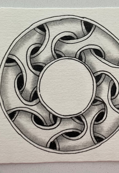 Learn Zentangle® Art - Lunchtime Tanglers