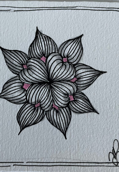 Learn Zentangle® Art - Lunchtime Tanglers