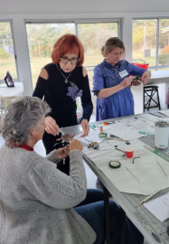 Leather Chrysanthemum Workshop (Two Designs to Choose From)