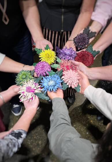 Leather Chrysanthemum Workshop (Two Designs to Choose From)