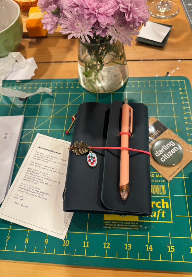 Leather Journal Cover Workshop