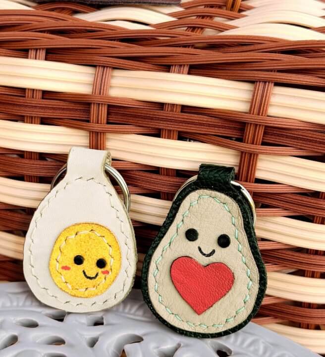 Leather Keychain Making Class: Little Treats