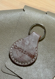 Leather Keychain Workshop for Groups: Standard or Custom Design