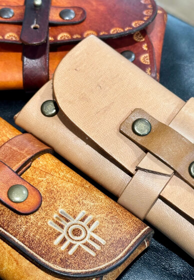Leathercraft Workshop: Make Your Own No-Stitch Eyeglass Case
