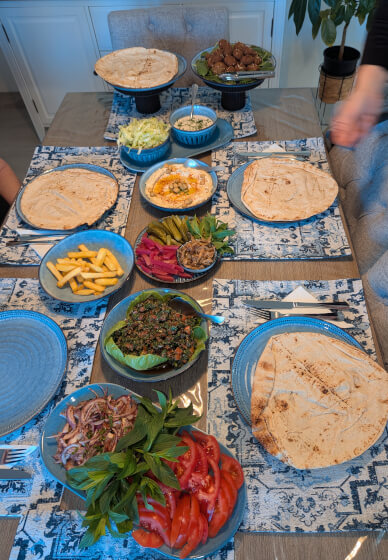 Lebanese Falafel Making Class