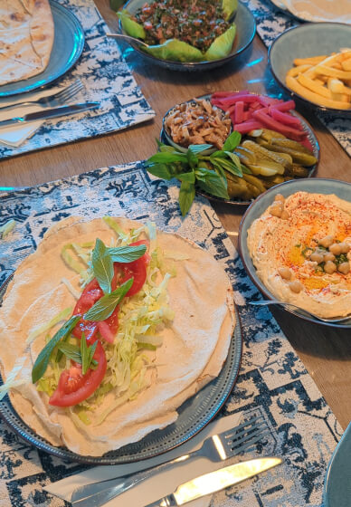 Lebanese Falafel Making Class