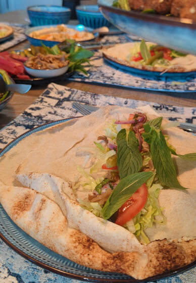 Lebanese Falafel Making Class
