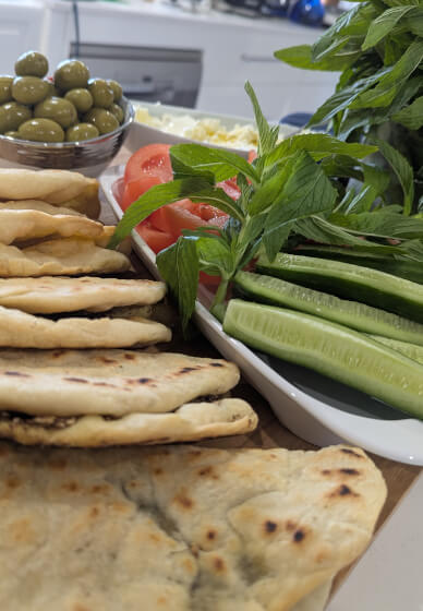 Lebanese Man'oush Class
