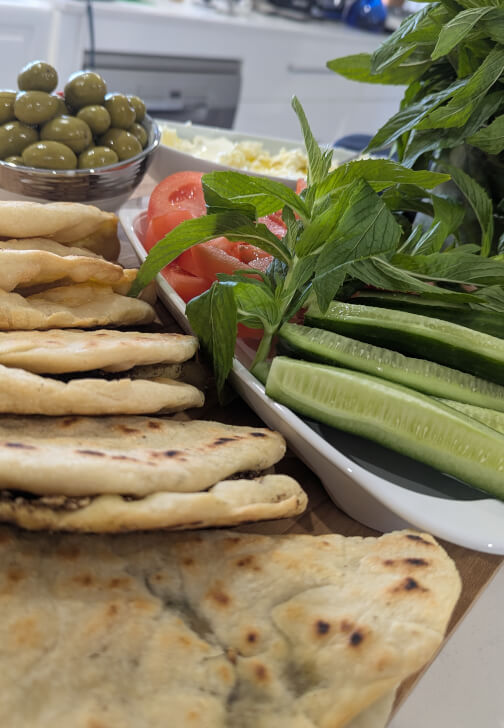 Lebanese Man'oush Class