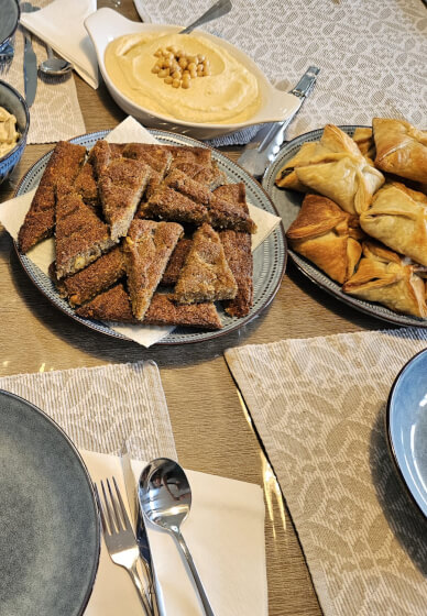 Lebanese Mezze Feast Cooking Class