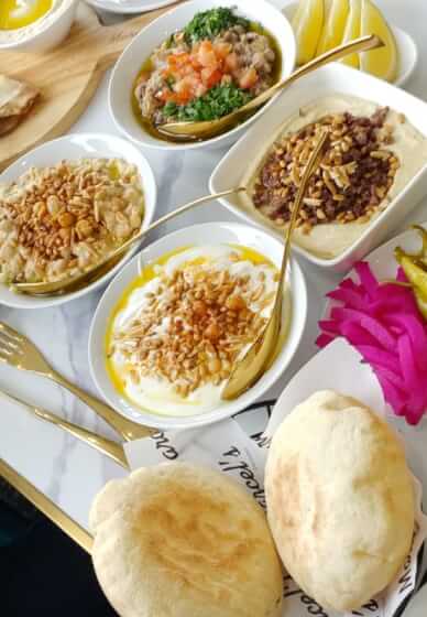Lebanese Mezze Feast Cooking Class