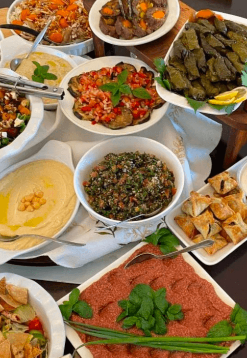 Lebanese Mezze Feast Cooking Class