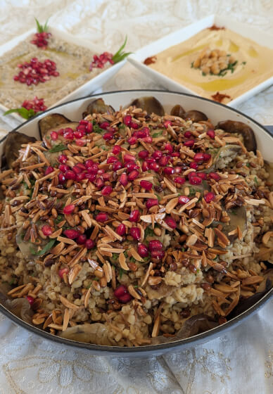 Lebanese Mezze Feast Cooking Class