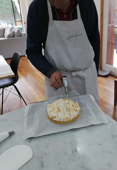 Lemon Tart with Meringue Making Class